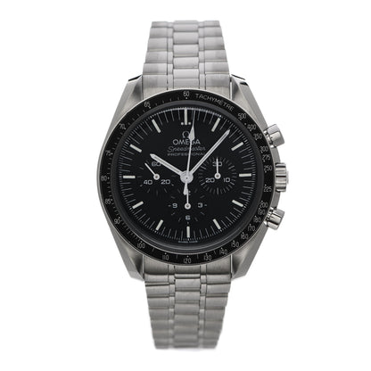 Omega Stainless Steel 42mm Speedmaster Moonwatch Professional Chronograph Manual Winding Watch Black 310.30.42.50.01.001 1 of 5