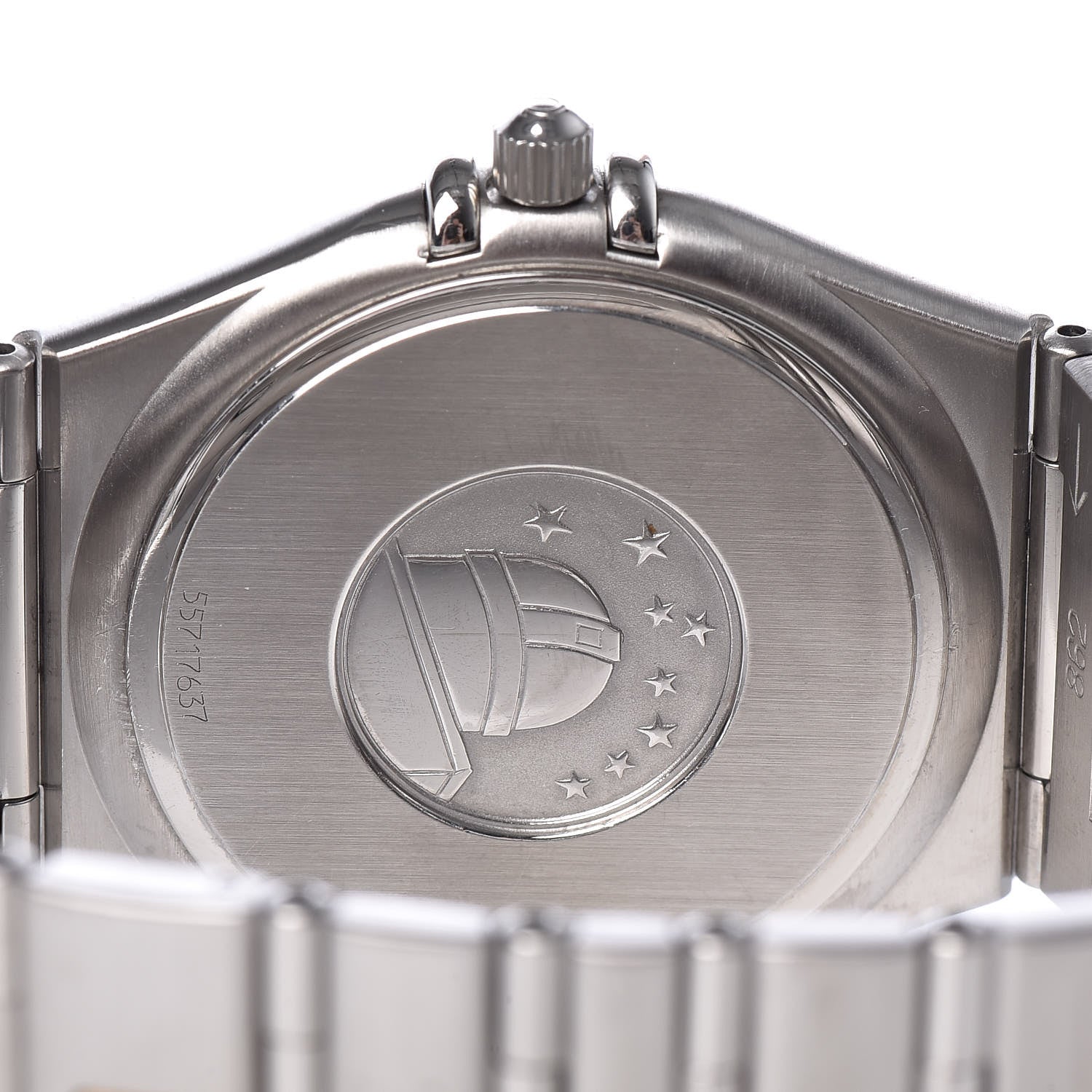Omega Stainless Steel 33mm Constellation Quartz Watch White 1512.30 5 of 10