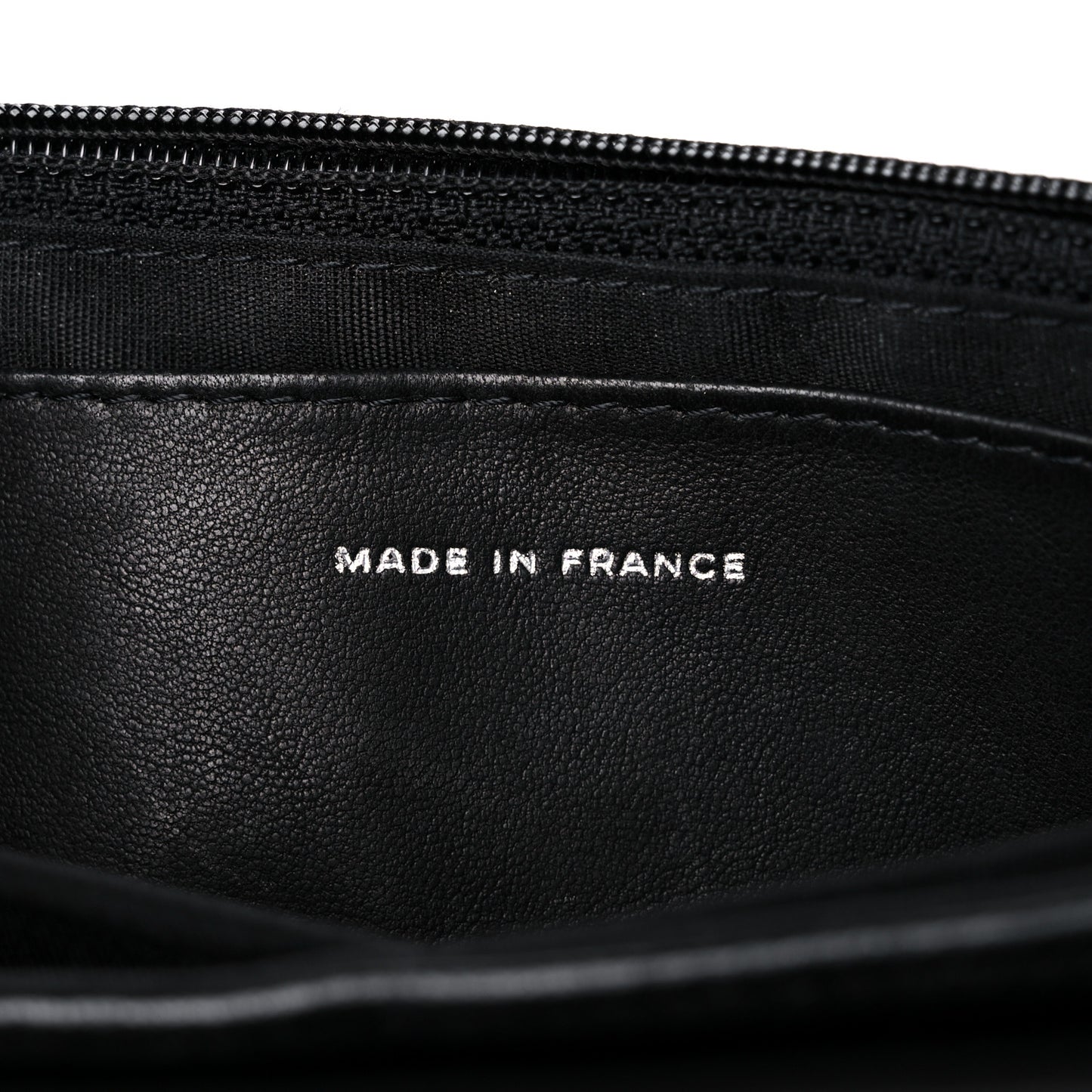Caviar Half Moon Wallet On Chain WOC Black