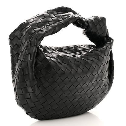 Bottega Veneta Nappa Intrecciato Teen Jodie Hobo Black 3 of 11