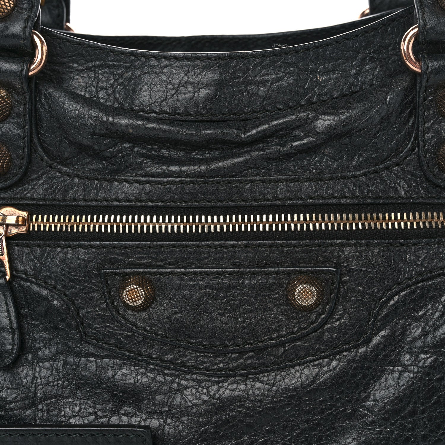 Balenciaga Agneau Giant 12 Rose Gold Hardware City Black 9 of 18