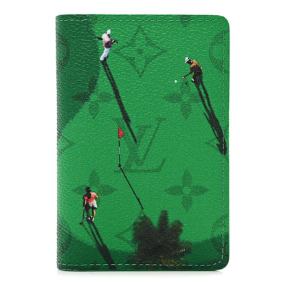 Louis Vuitton Monogram Sports Pocket Organizer Golf Green 1 of 7