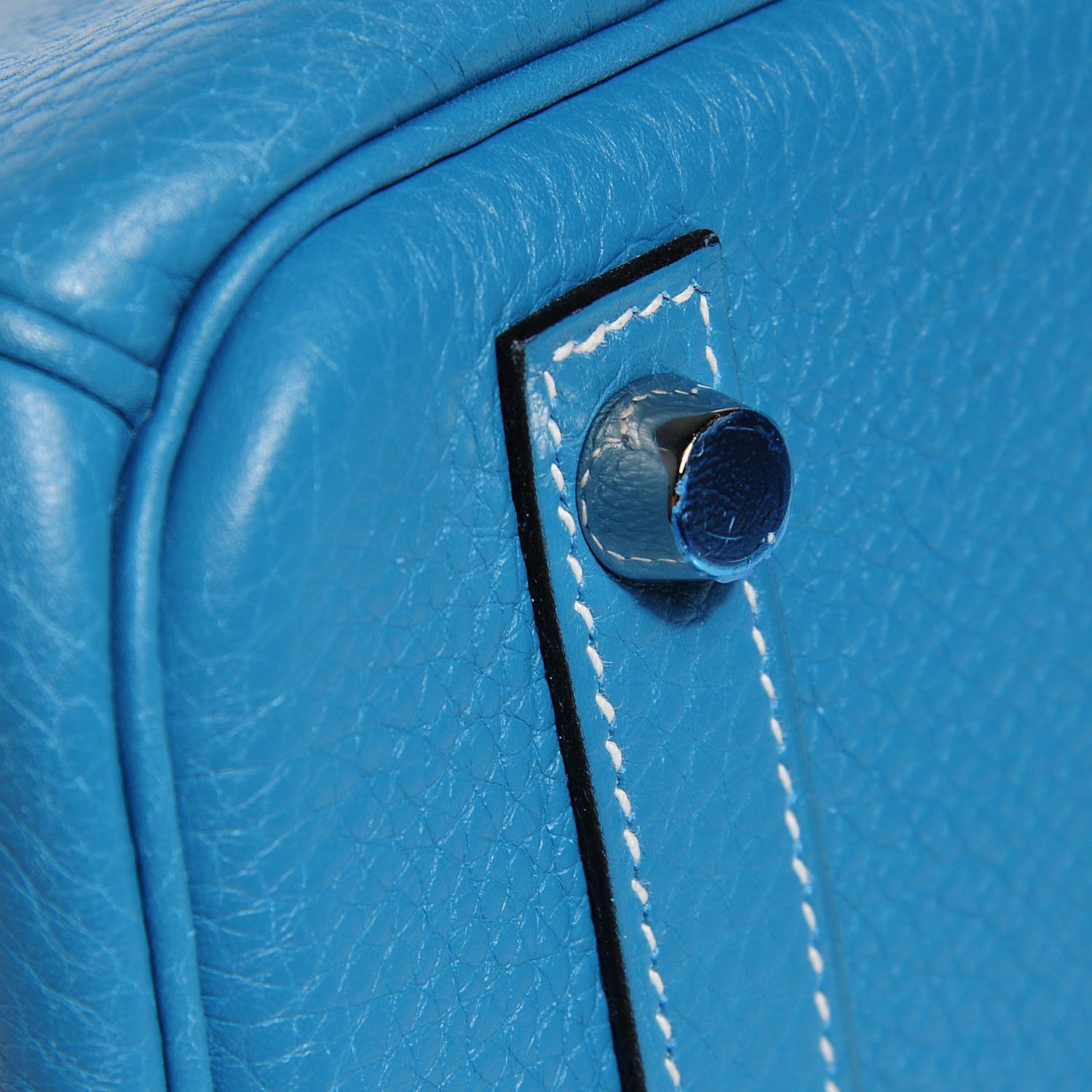 Hermes Togo Birkin 30 Blue Jean 3 of 29