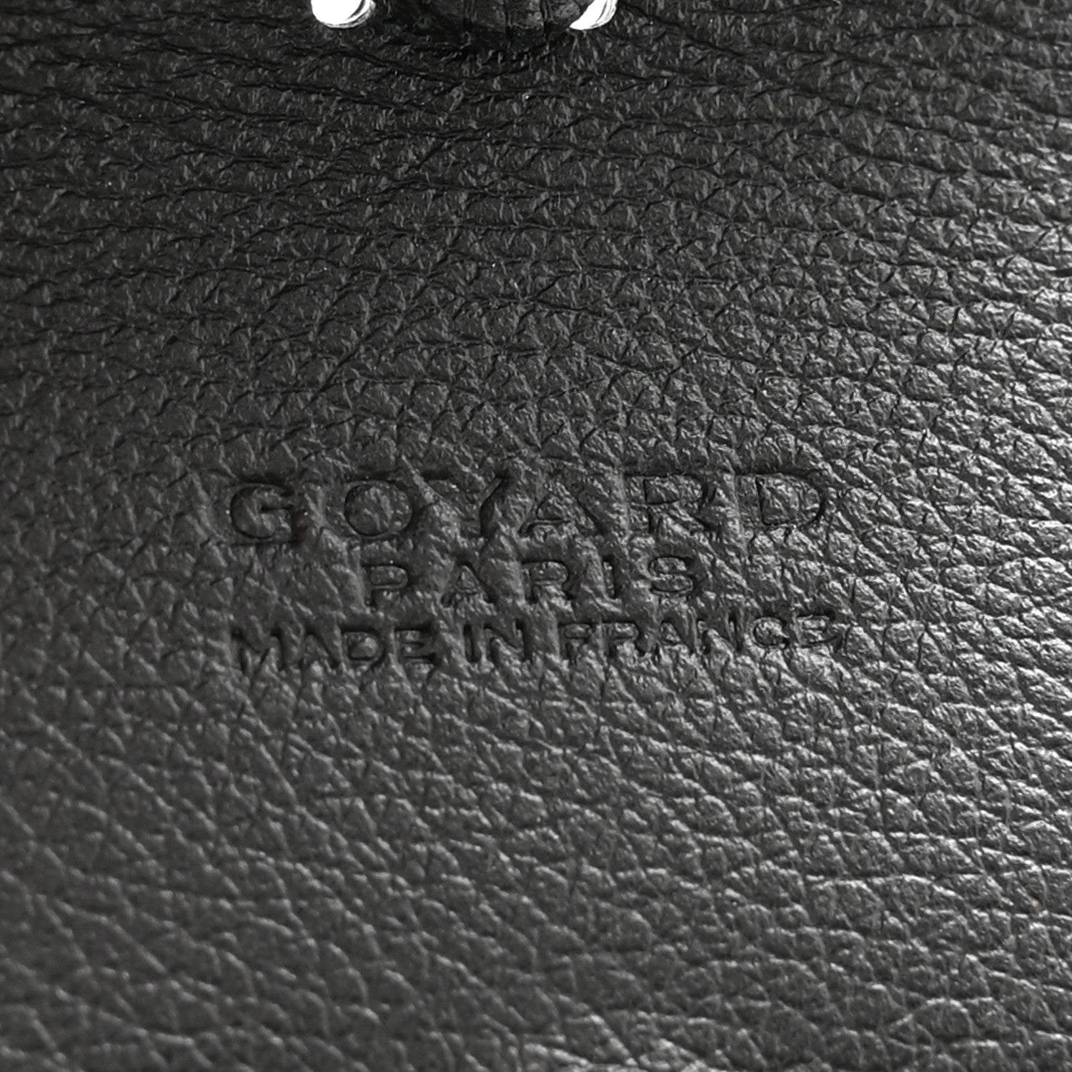Goyard Calfskin Bag Clip Black 3 of 4