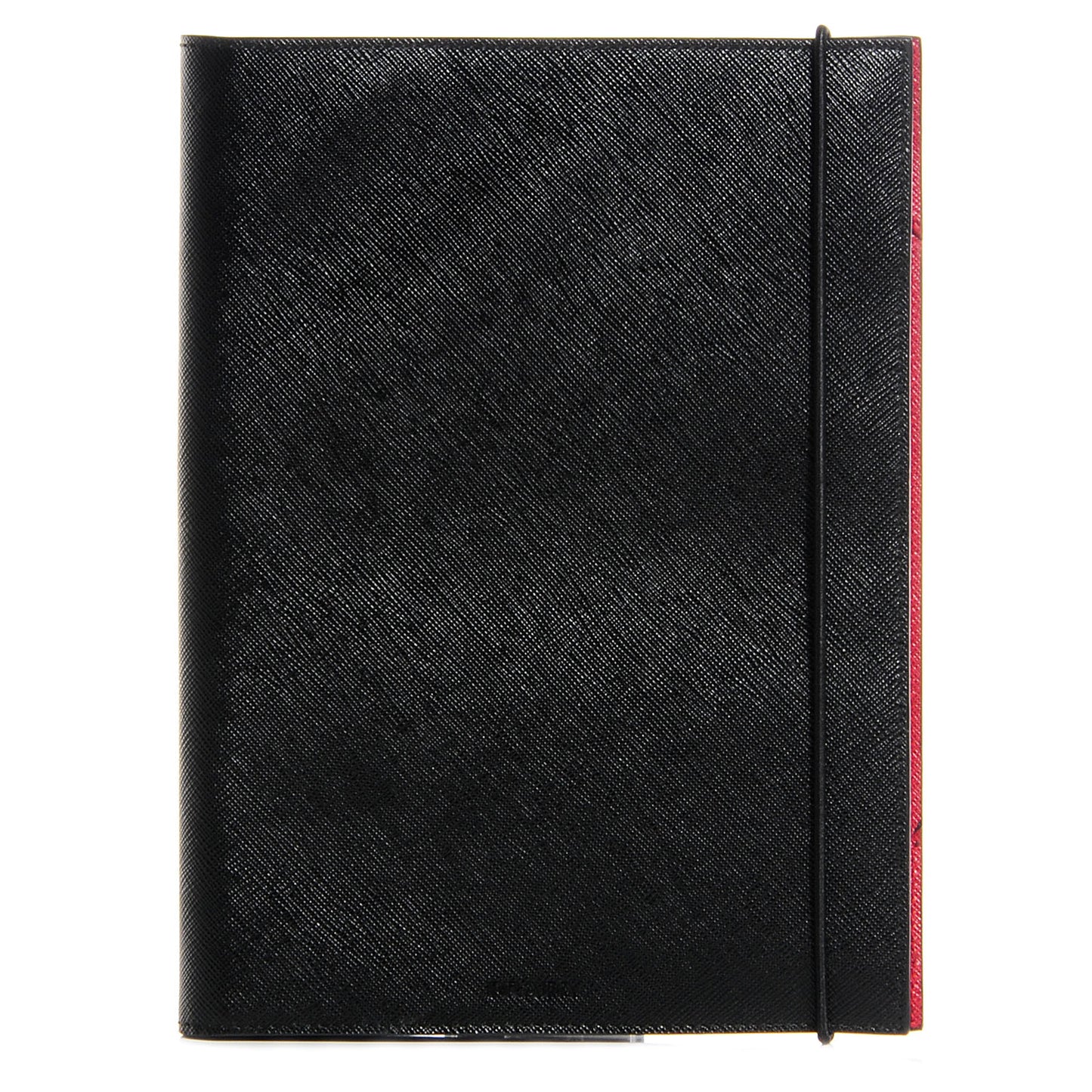 Saffiano Notepad Cover Case Nero Black