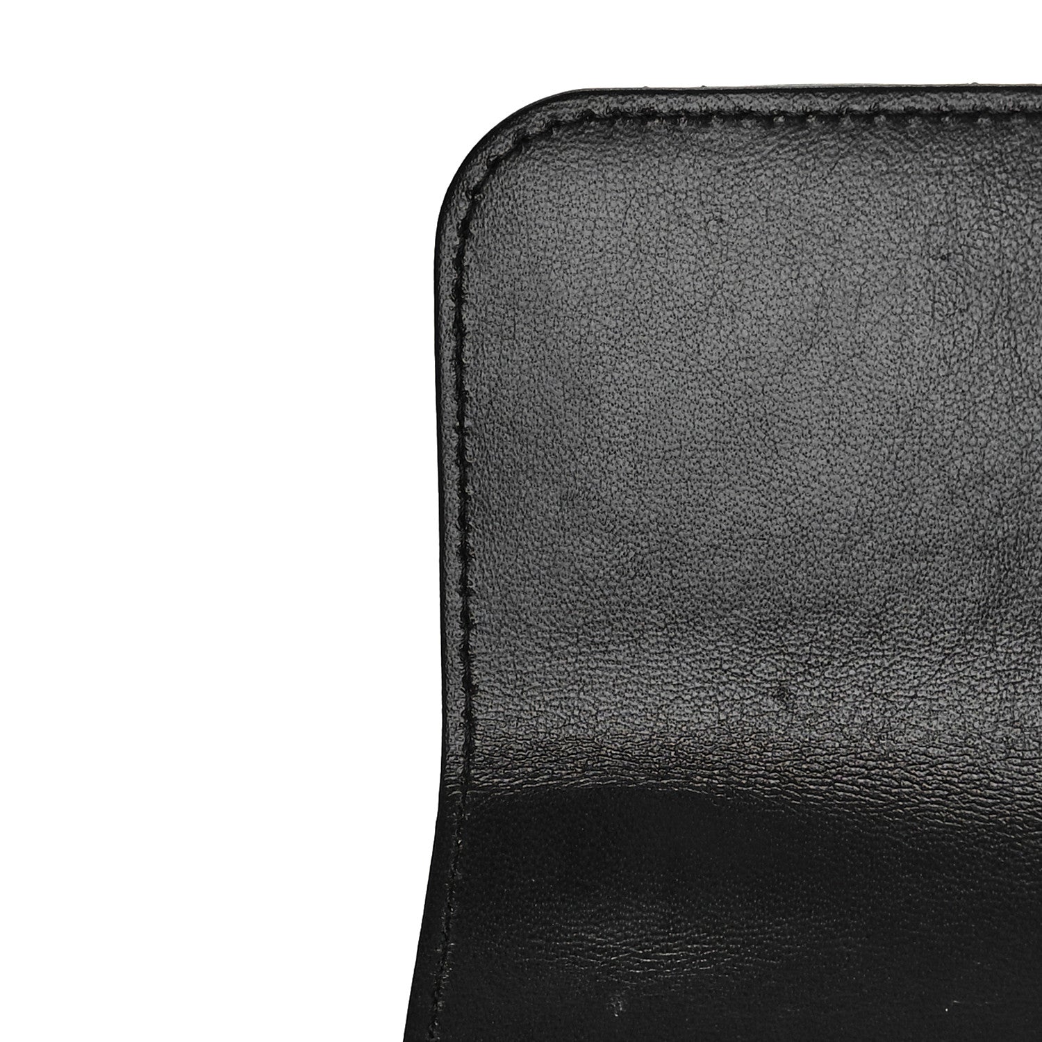 Chanel Lambskin Quilted Dynasty Flap Phone Holder With Chain Black 12 of 13