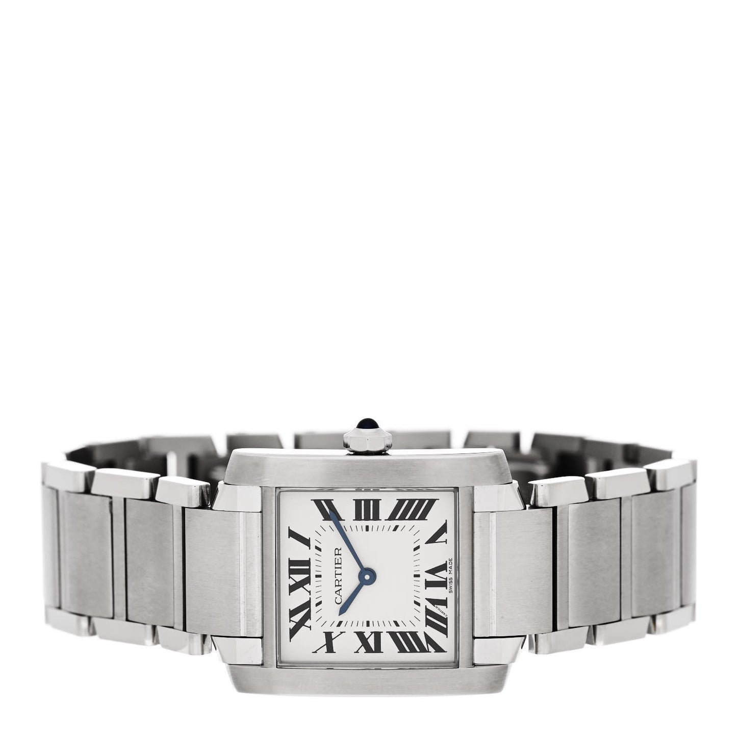 Stainless Steel 25mm Tank Francaise Quartz Watch