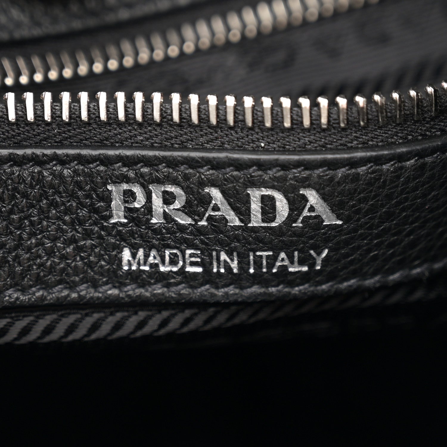 Prada Vitello Daino Soft Hobo Messenger Bag Black 6 of 13