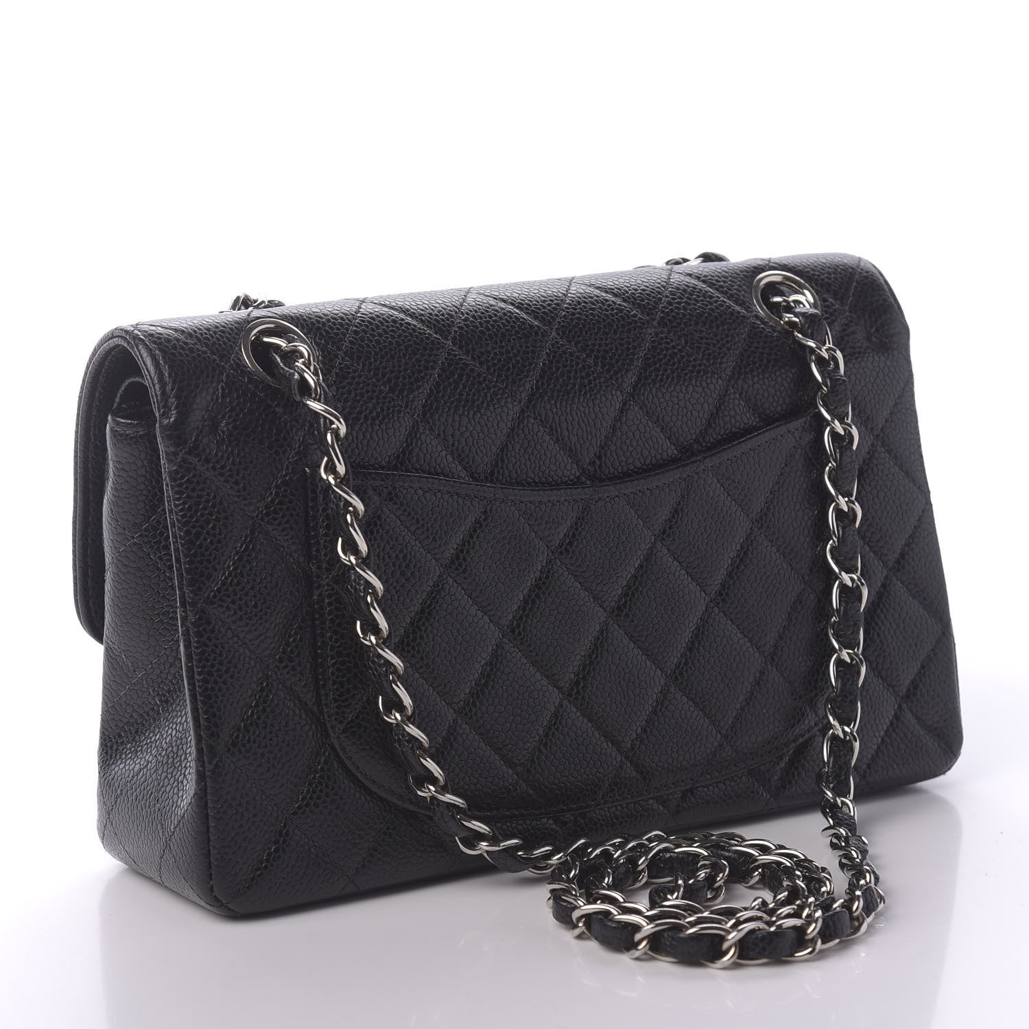 Chanel Caviar Quilted Small Double Flap Black 3 of 11