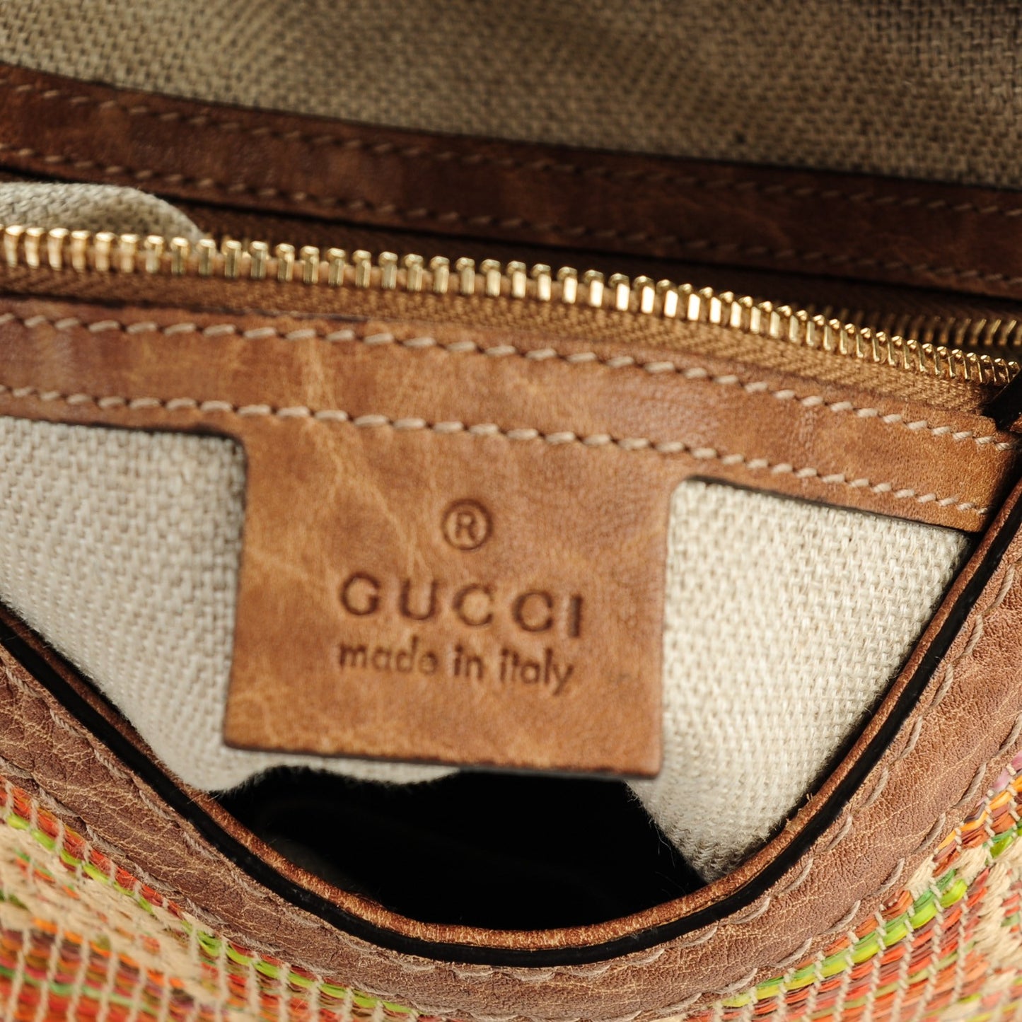 Straw Libeccio Medium New Jackie Shoulder Bag Multicolor