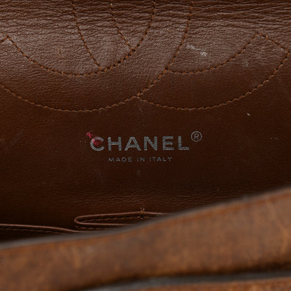 Chanel Aged Calfskin Quilted 2.55 Reissue 225 Flap Brown 6 of 15