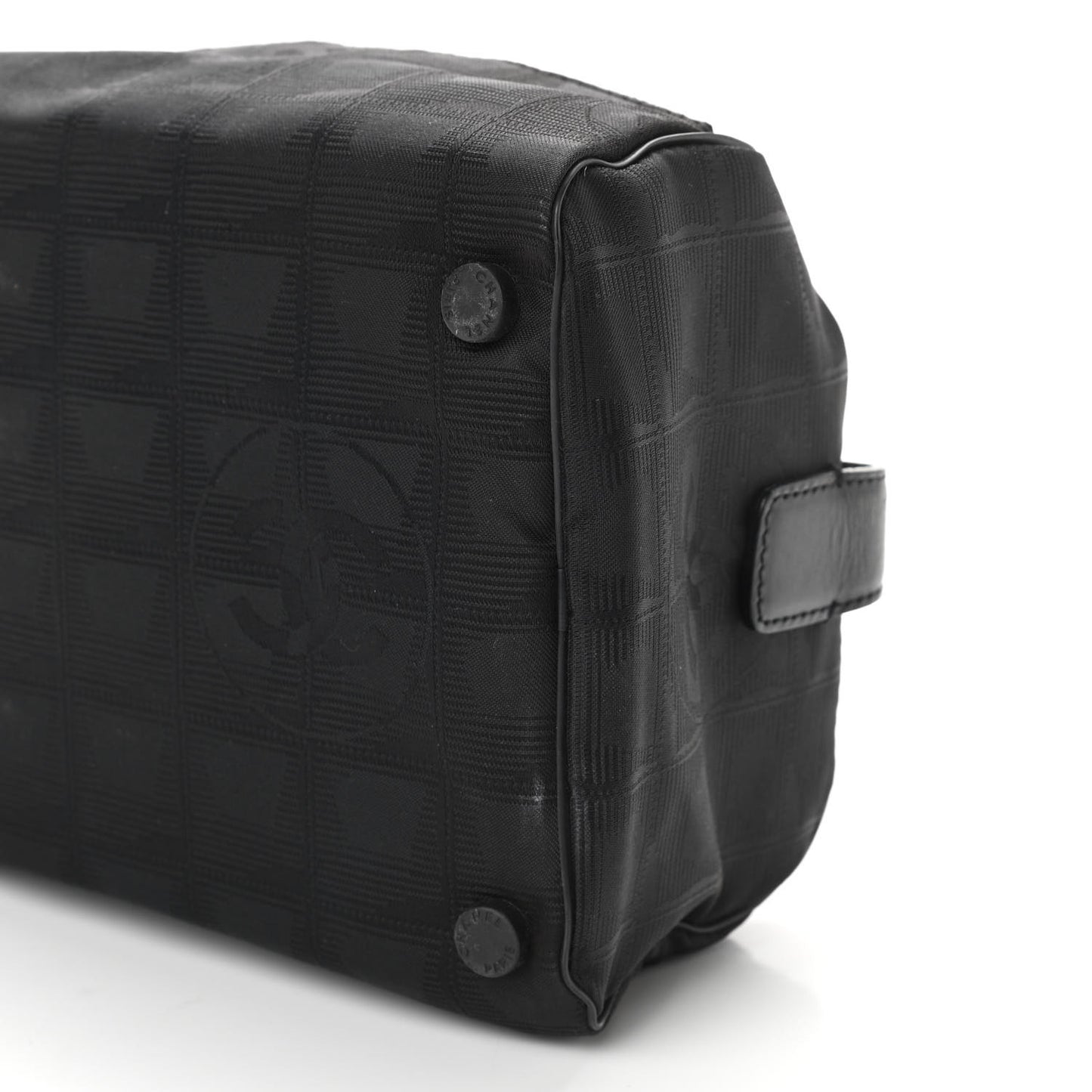 Nylon Travel Cosmetic Case Black
