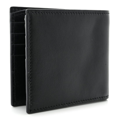 Gucci Plutone Calfskin Logo Bi-Fold Wallet Black 3 of 8