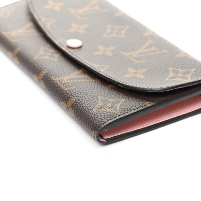 Louis Vuitton Monogram Emilie Wallet Rose Ballerine 8 of 8