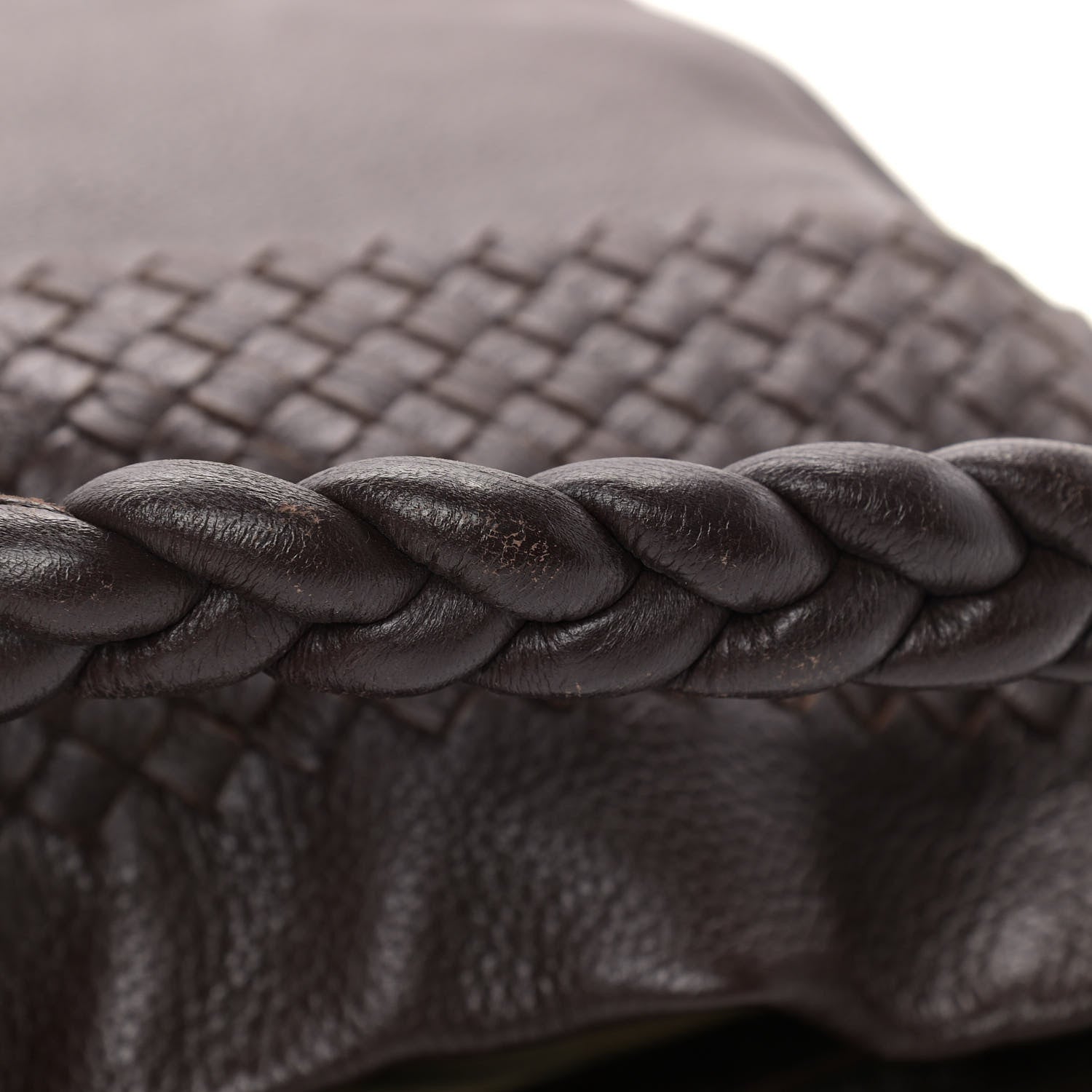 Bottega Veneta Cervo Intrecciato Shoulder Bag Ebano 10 of 15