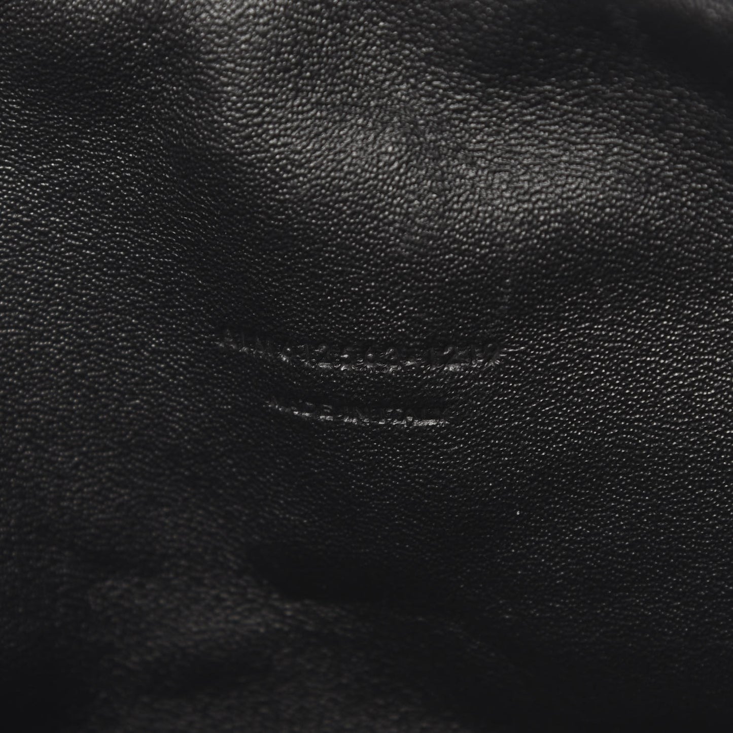 Calfskin Tiger Burnout Monogram Lou Camera Bag Black