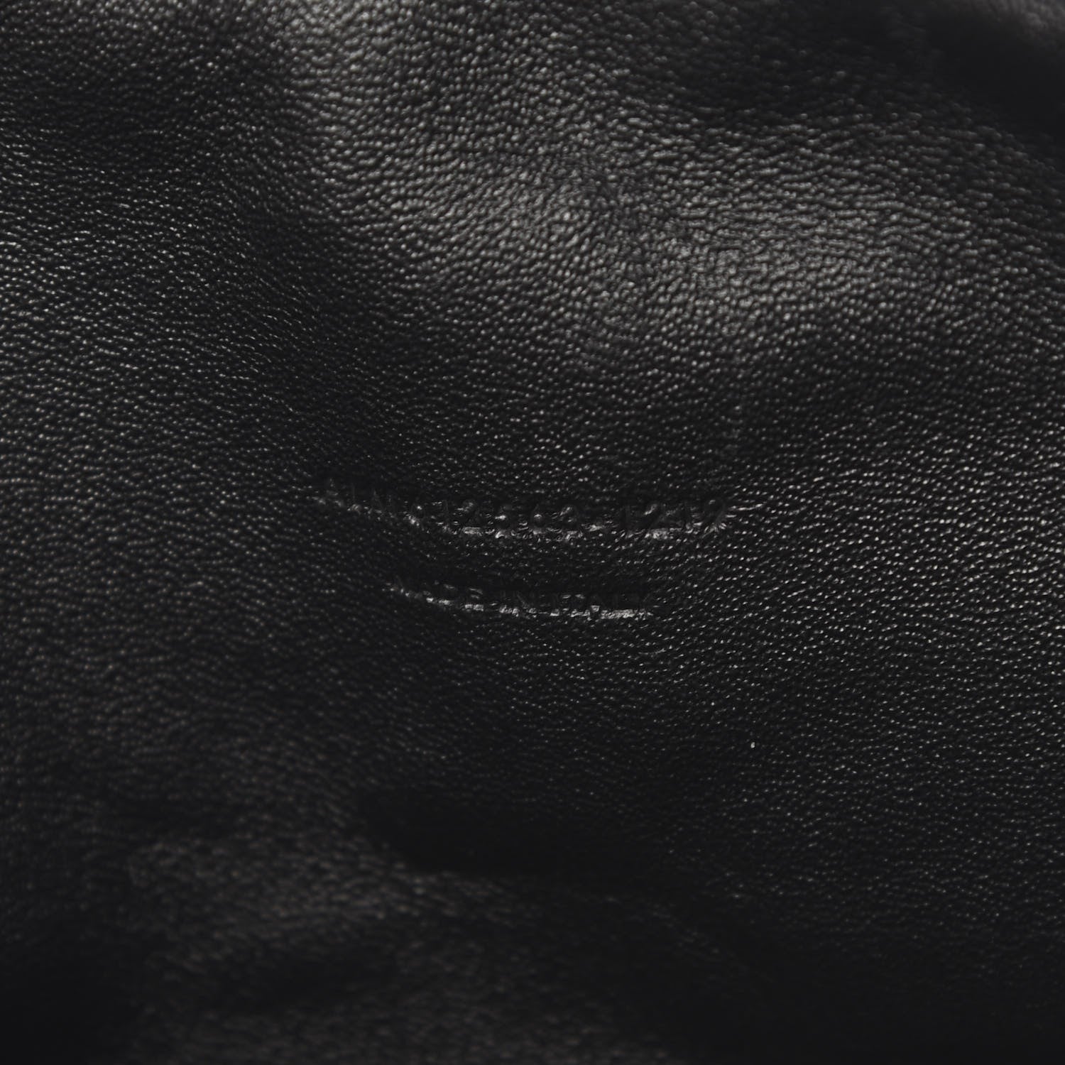 Saint Laurent Calfskin Tiger Burnout Monogram Lou Camera Bag Black 6 of 9