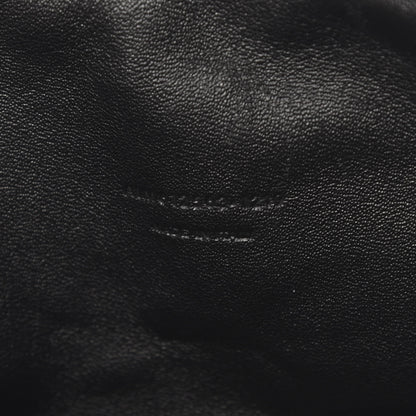 Saint Laurent Calfskin Tiger Burnout Monogram Lou Camera Bag Black 6 of 9