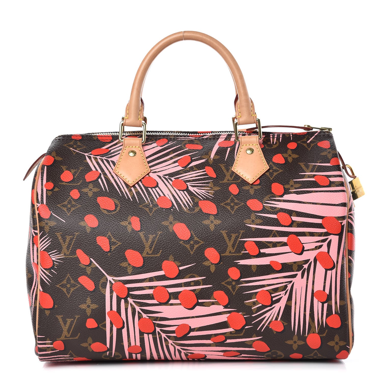 Louis Vuitton Monogram Jungle Dots Speedy 30 Sugar Pink Poppy 1 of 15