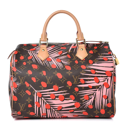 Louis Vuitton Monogram Jungle Dots Speedy 30 Sugar Pink Poppy 1 of 15