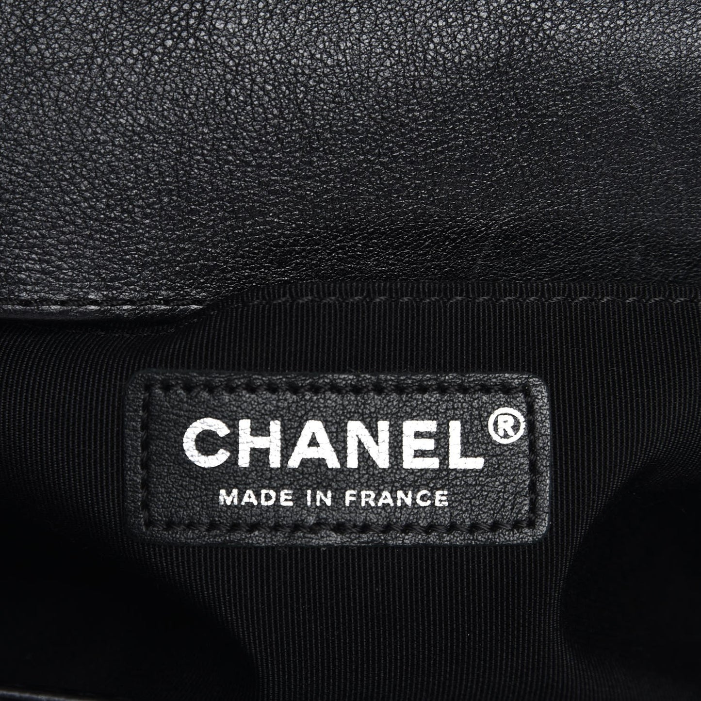 Calfskin Quilted Medium Boy Flap Black