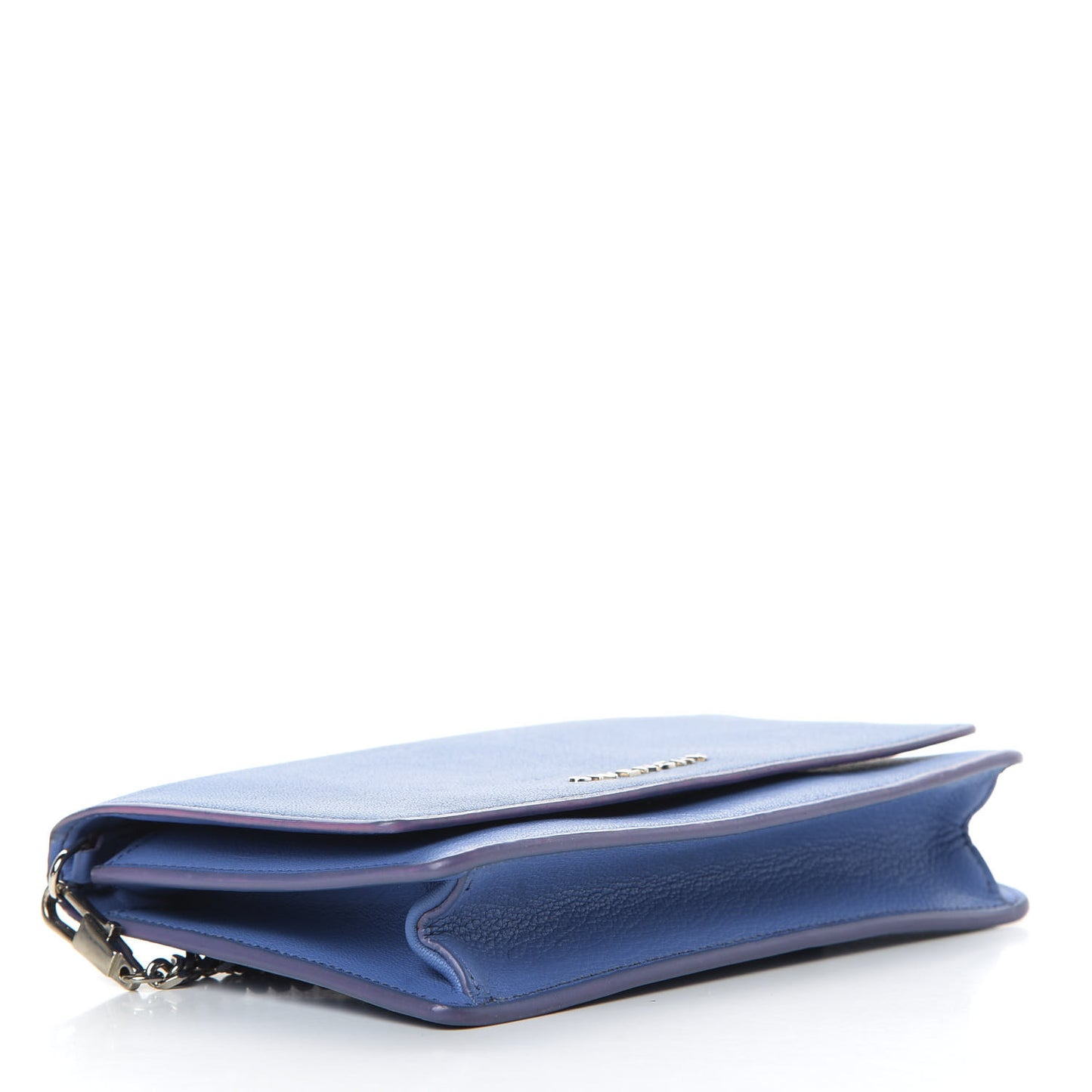 Sugar Goatskin Pandora Chain Wallet Blue