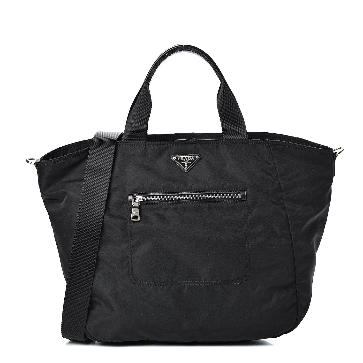 Prada Tessuto Nylon Tote Black 1 of 11