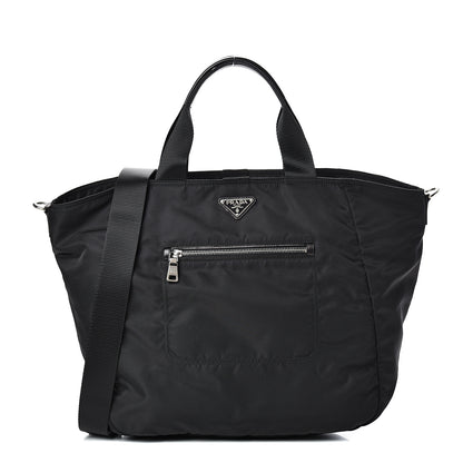 Prada Tessuto Nylon Tote Black 1 of 11