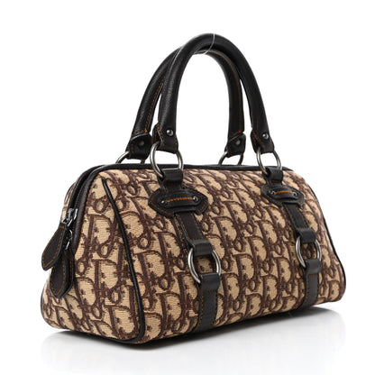 Christian Dior Monogram Vintage Traveler Tote Brown 2 of 4