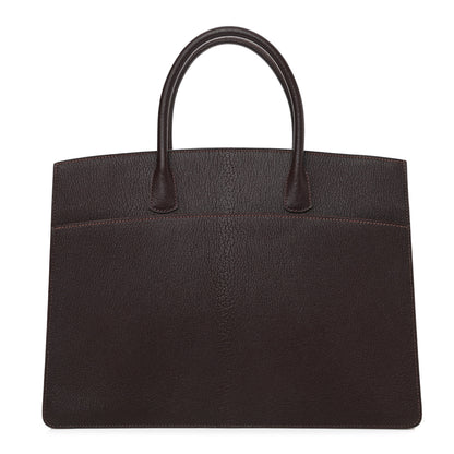Hermes Chevre de Coromandel White Bus 40 Cocoan 1 of 11