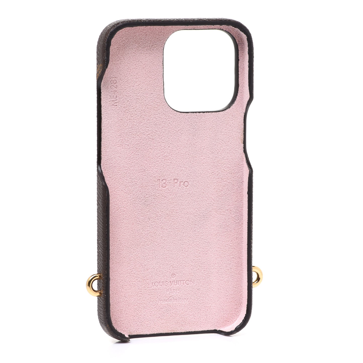 Reverse Monogram Giant iPhone 13 Pro Bumper On Strap