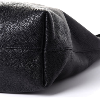 Prada Vitello Daino Shopping Tote Black 10 of 10