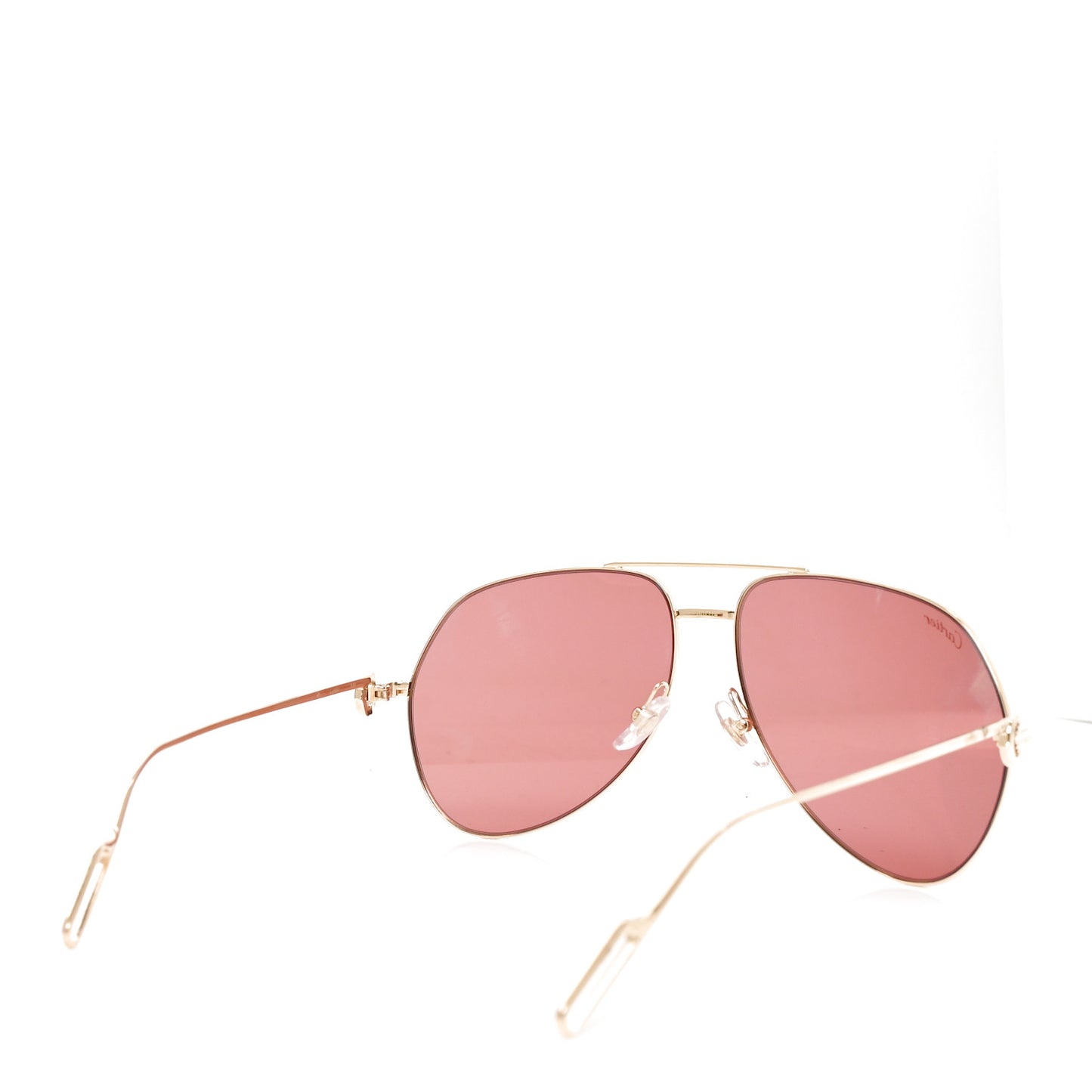Santos Aviator Sunglasses CT0110S Gold