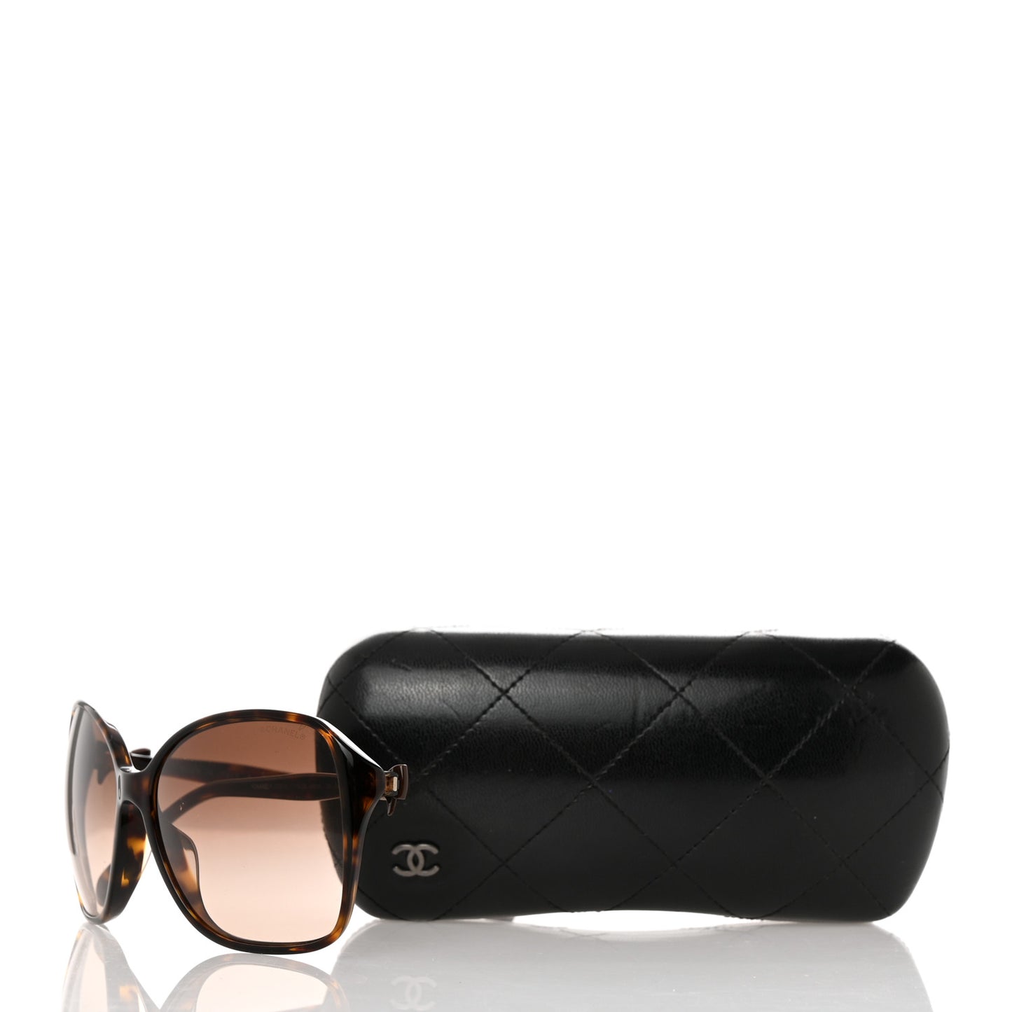 Acetate CC Bow Sunglasses 5205-A Tortoise