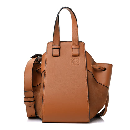 Loewe Calfskin Nubuck Small Hammock Shoulder Bag Honey 2 of 8