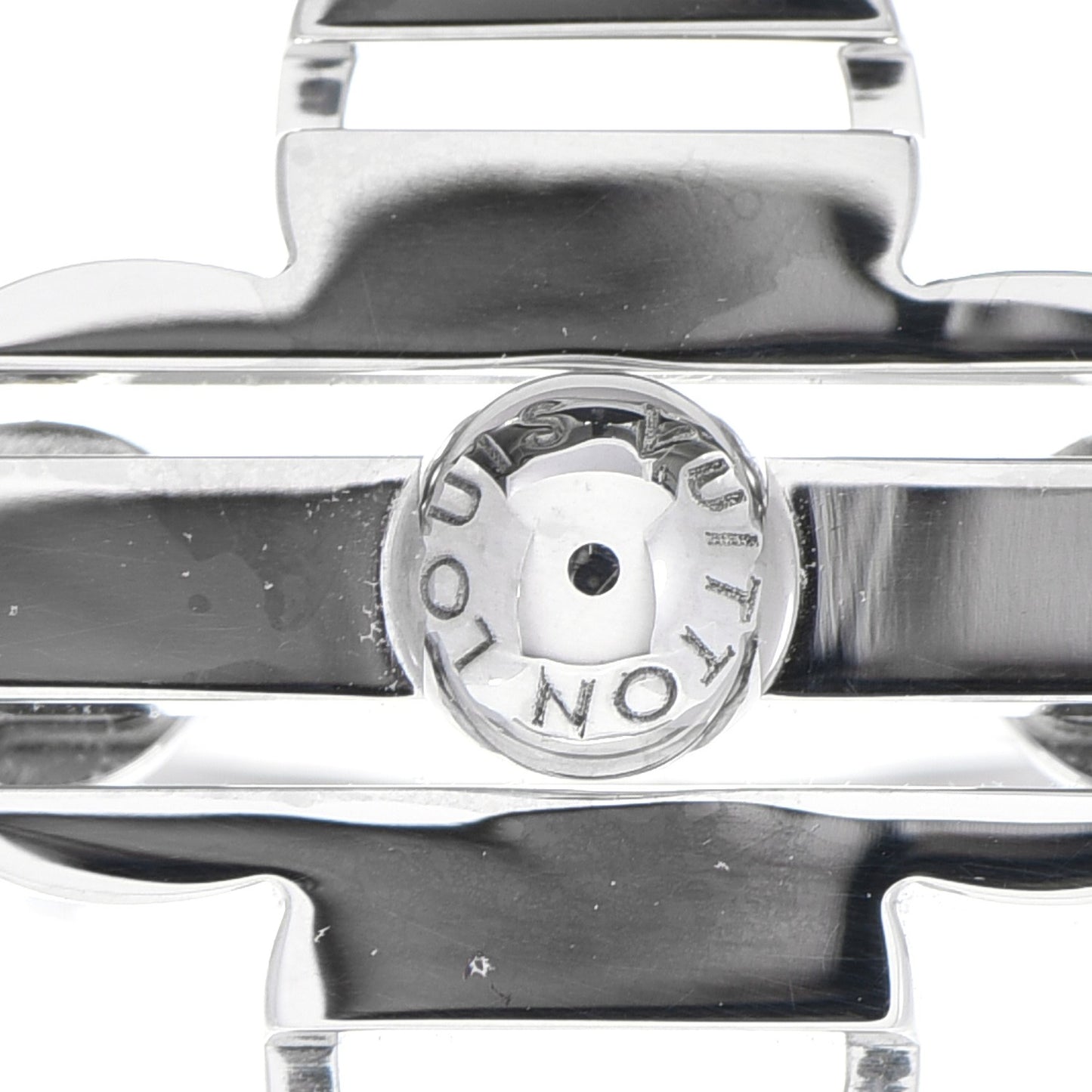18K White Gold Petite Fleur Ring 5