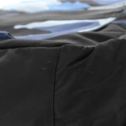 Valentino Garavani Nylon Camouflage Backpack Blue 10 of 10