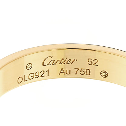 Cartier 18K Pink Gold 3.5mm LOVE Wedding Band Ring 52 6 4 of 6