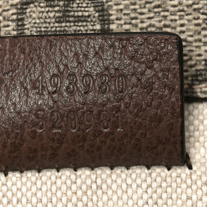 Gucci GG Supreme Monogram Neo Vintage Web Belt Bag Brown 6 of 10