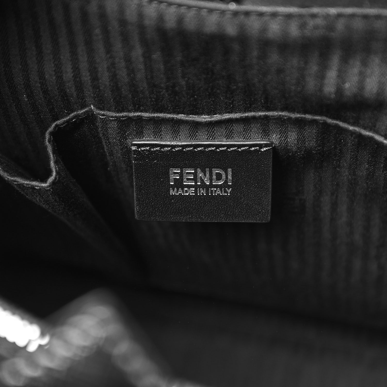 Fendi Patent Vitello Elite Regular 2Jours Tote Black 7 of 18