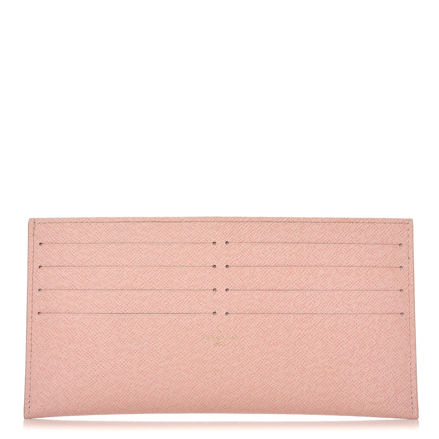 Calfskin Felicie Card Holder Insert Rose Ballerine