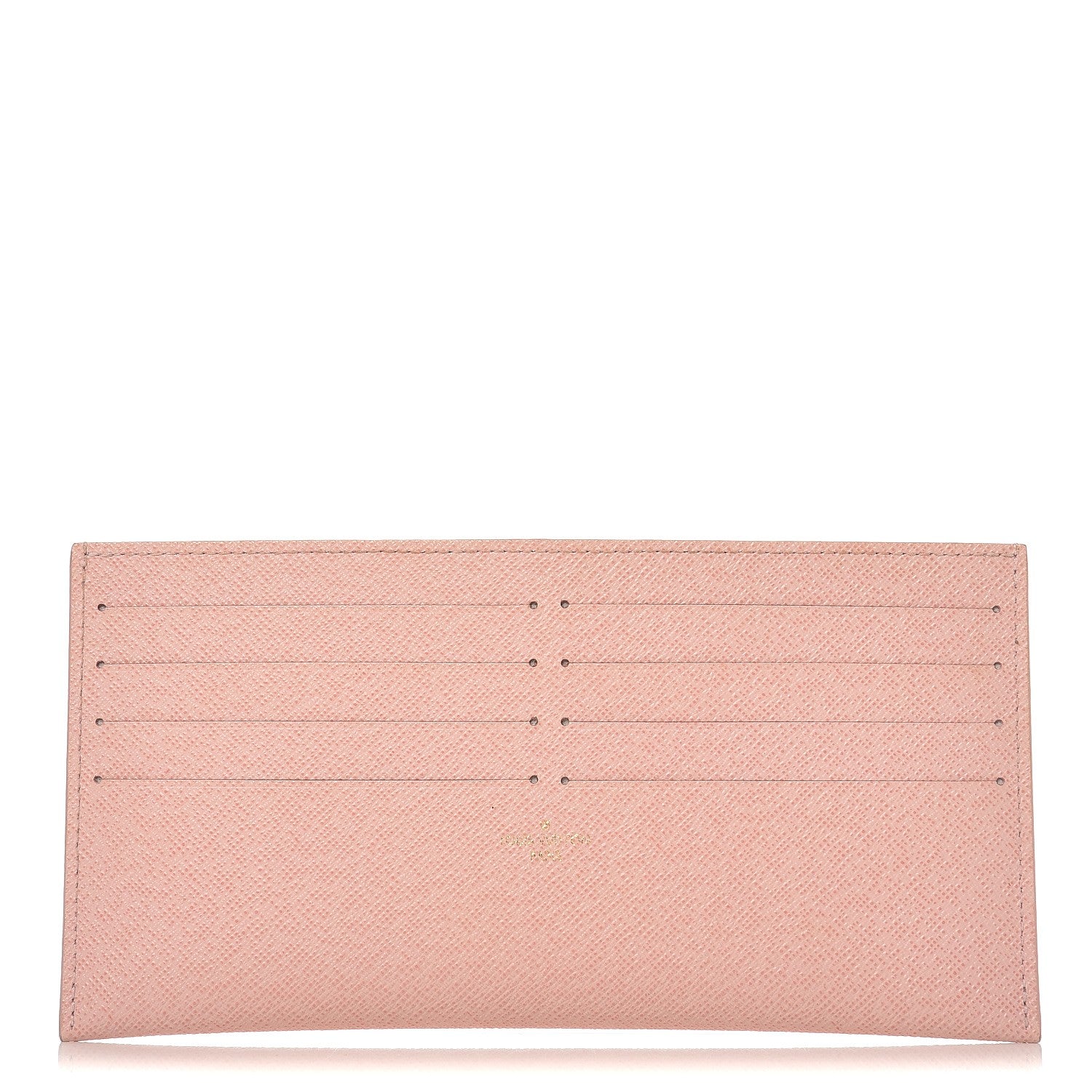 Louis Vuitton Calfskin Felicie Card Holder Insert Rose Ballerine 1 of 7