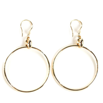 Gucci 18K Yellow Gold Marina Hoop Earrings 1 of 5