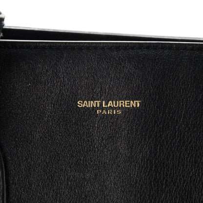 Saint Laurent Calfskin Large Sac De Jour Carryall Black 6 of 13