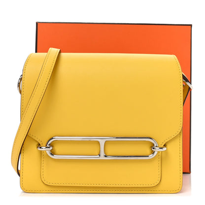 Hermes Swift Mini Sac Roulis Jaune De Naples 11 of 11