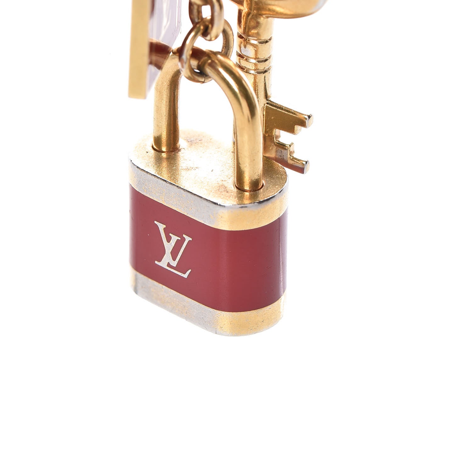 Louis Vuitton Canedas Bag Charm and Key Holder Red 4 of 5