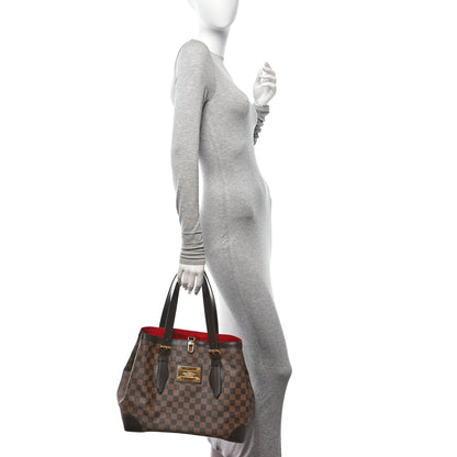 Louis Vuitton Damier Ebene Hampstead MM 2 of 9