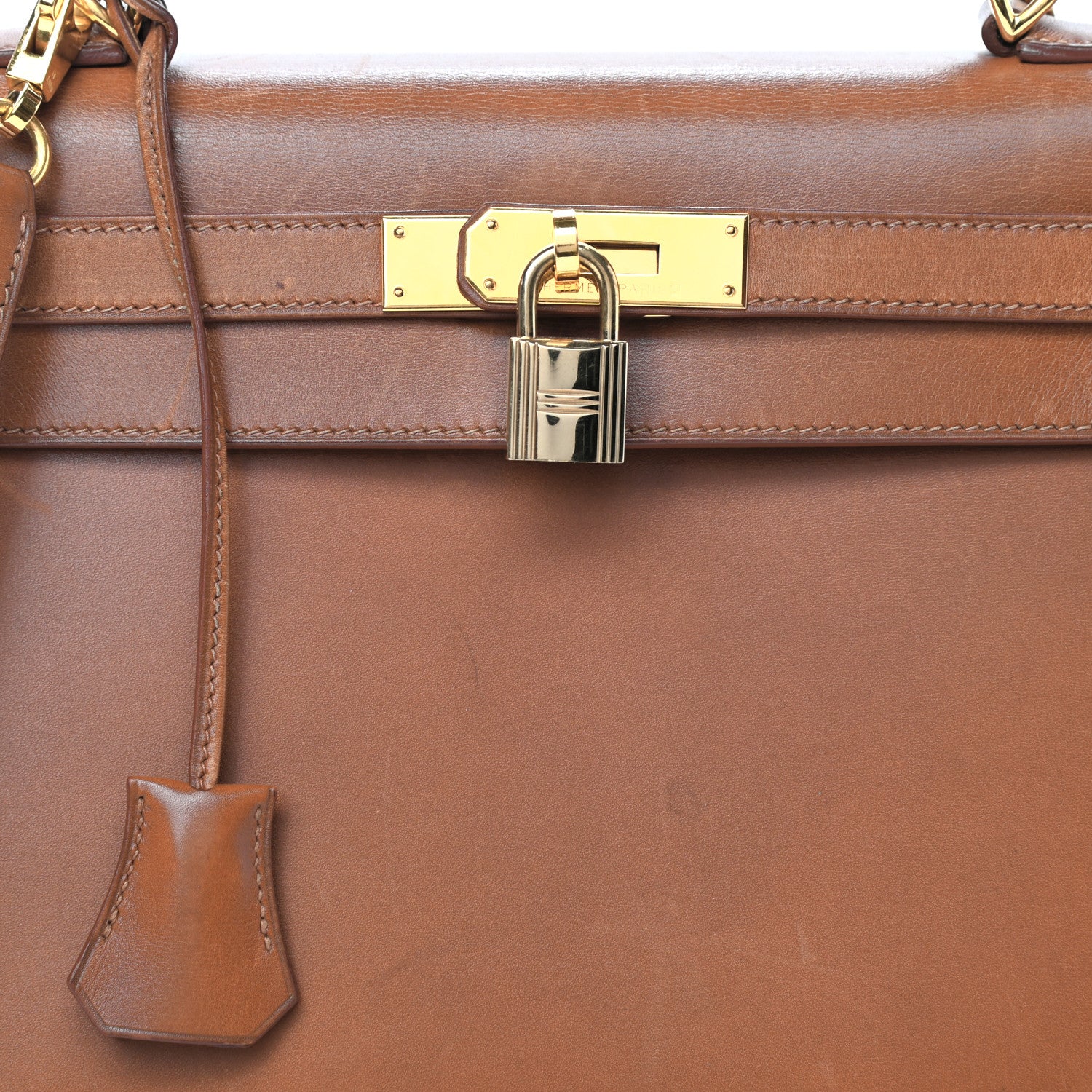 Hermes Box Kelly Sellier 28 Noisette 7 of 23