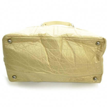 Chanel Calfskin Small Shopping in Moscow Tote Gold 5 of 12