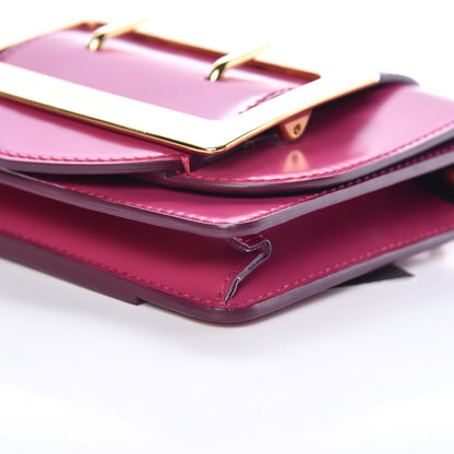 Burberry Calfskin Square Belt Shoulder Bag Plum Pink 6 of 8